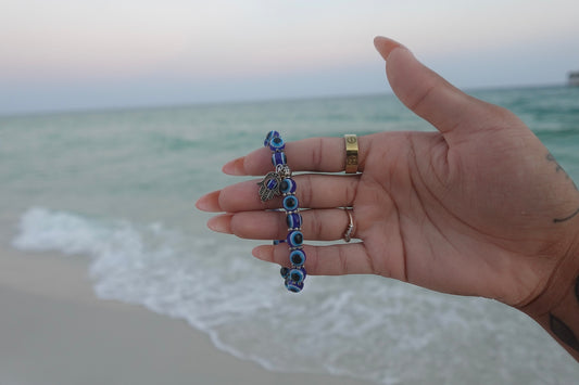 Evil eye bracelet